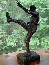 One of a Kind Original P. Manfredi © Bronze Sculpture (Hall of Fame) George Gipp