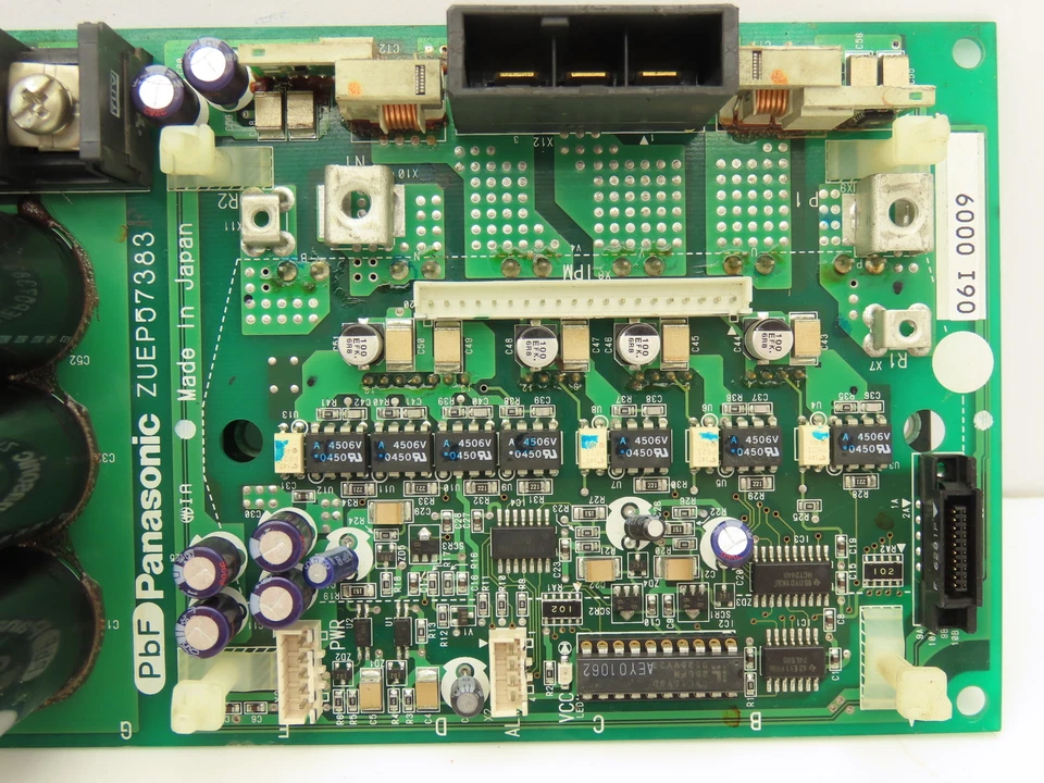 Placa de circuito Panasonic ZUEP57383 para amplificador de eje externo Foto 3 de 4