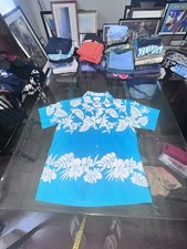 Vintage Helena  s Hawaiian Shirt Men  s Medium Made In Hawaii USA