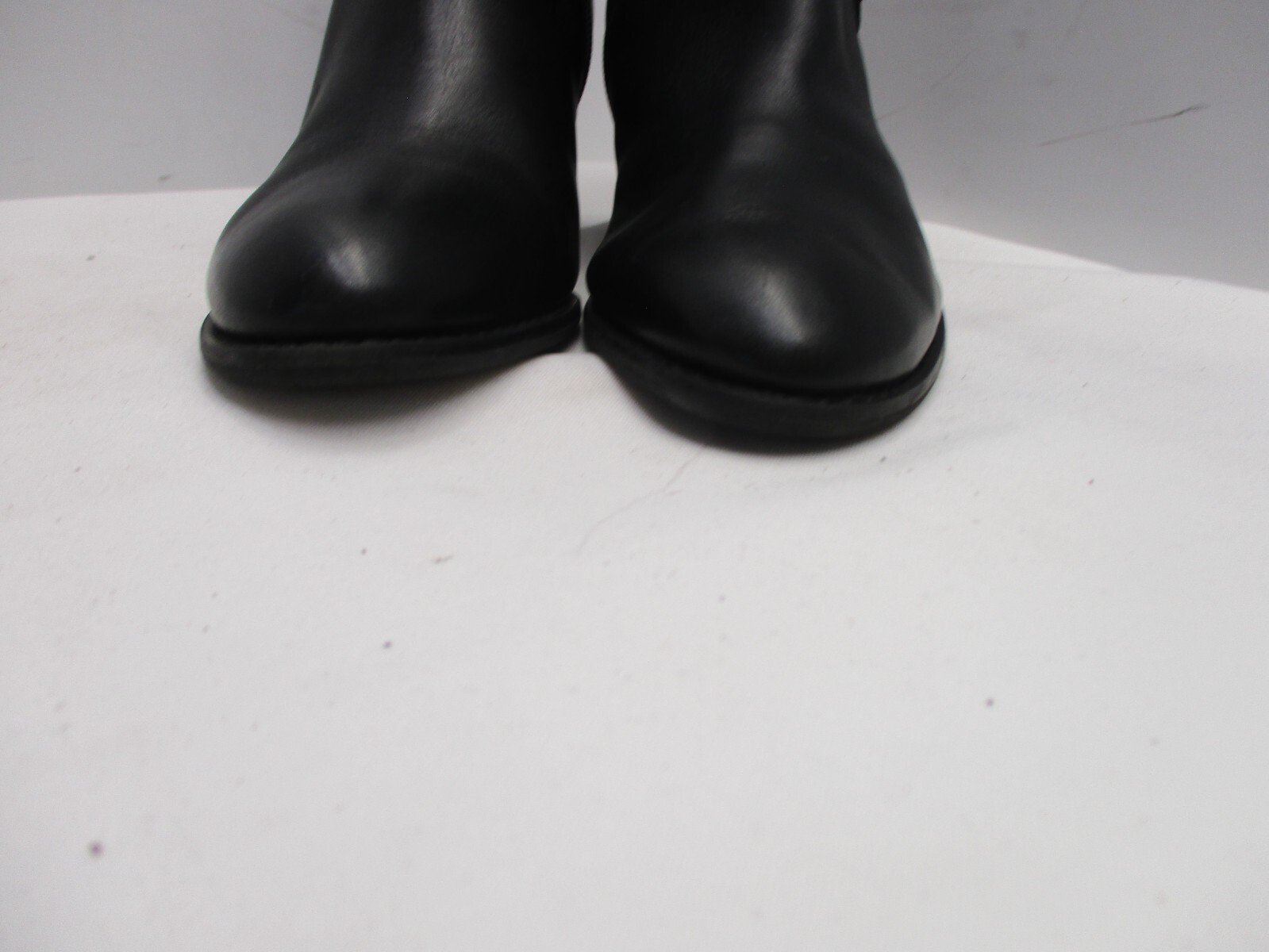 Vionic Trinity Black Leather Zip Buckle Ankle Boo… - image 3