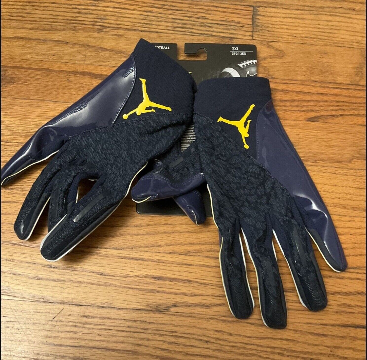 NCAA Football Gloves Michigan, UCLA, Bama, Stanford, Baylor, Airforce