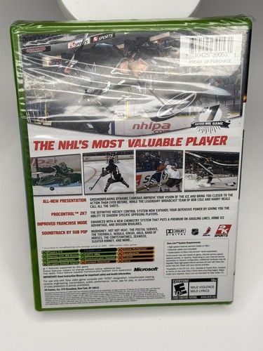 NHL 2K7 (Microsoft Xbox, 2006) NEW SEALED - Picture 2 of 2
