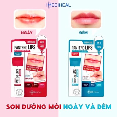 Mediheal Labocare Panteno Lips Stickssence Lip Balm 10ml Red and Blue Original