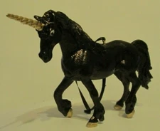 BLACK Unicorn Extra Large Figurine Ornament Unique one of a Kind BOGO Buy 1 get1