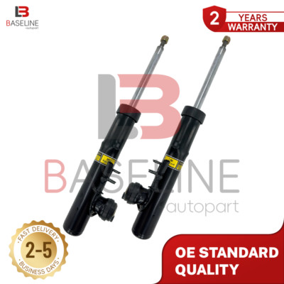 2x Front Shock Absorbers Electric Fit Audi A4 S4 Allroad B8 A5 S5 3.0L 2008-2017