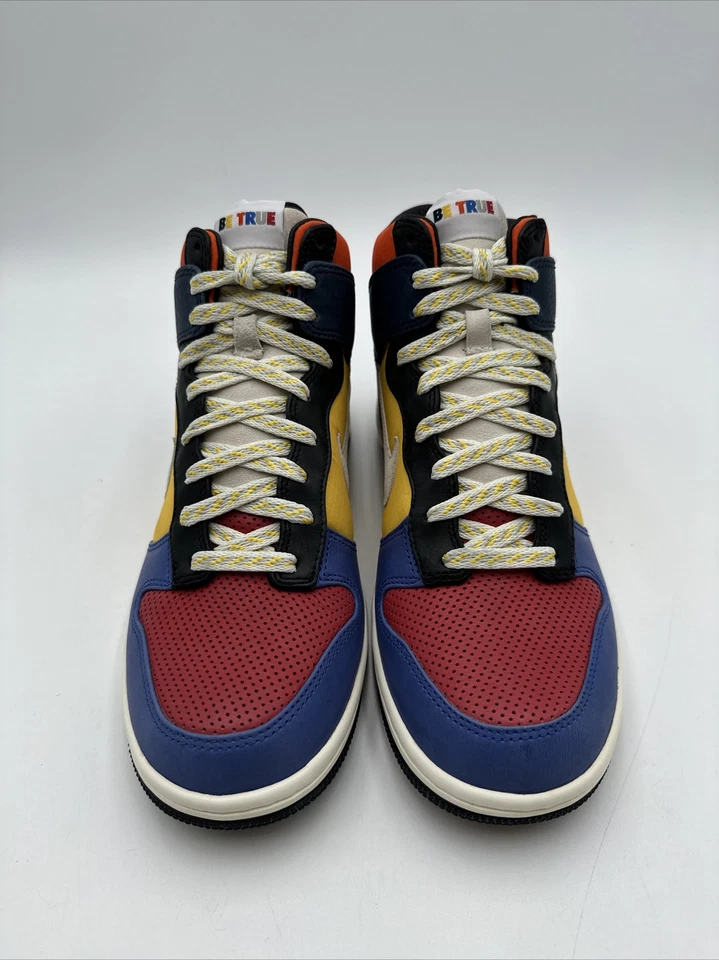 Nike Dunk High Supreme Be True To Your School 2007 talla 9 totalmente nuevas 321762-611 Foto 2 de 4