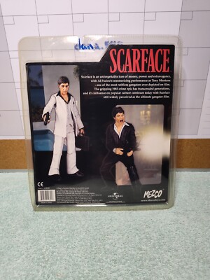 特撮 Scarface 7 Action Figure - The Player in White Suit Mezco Scarface 7