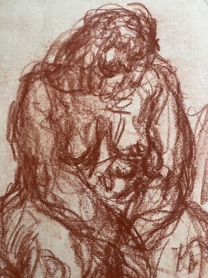 ERICH KAHN 1904~1980 ca. 1950 s - Figure Studies - German Expressionist Art