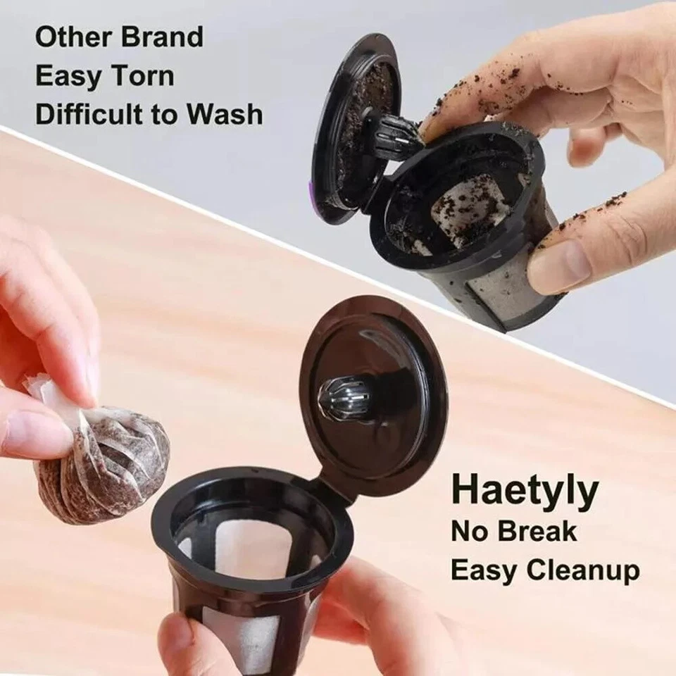 100-500pcs Disposable Cups Coffee Filters Paper Pods Replacement For Cup Filter - Image 4 of 4