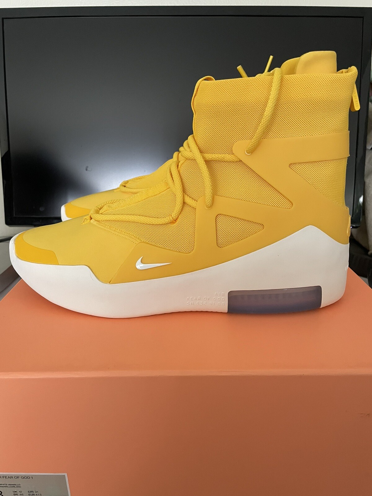 Toevoeging botsen Weggegooid Size 13 - Nike Air Fear of God 1 The Atmosphere 2019 | eBay