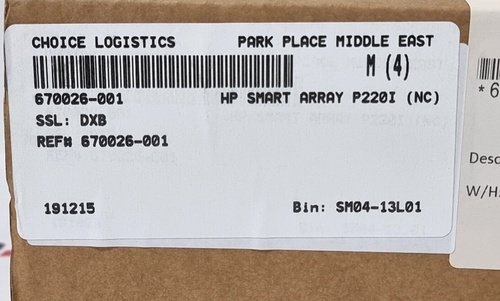 HP 670026-001 Smart Array Controller P220I - Picture 11 of 11