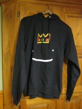 Unisex   Hanes ecosmart Pullover Hoodie Black Medium NWOT