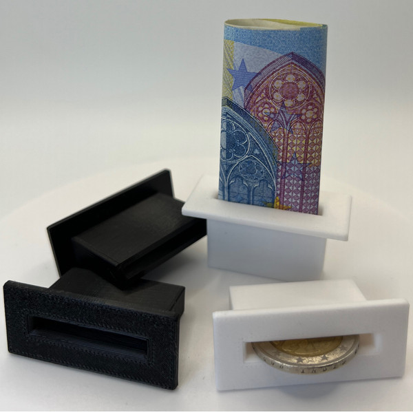 Ranura para monedas para hucha DIY marco de fotos Ikea RIBBA / SANNAHED UVM inyección de moneda