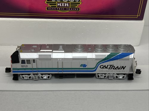 MTH Premier 20-2150-1 Cal Train Palo Alto F40PH Diesel Eng PS.1 O #904 New BCR - Picture 13 of 19