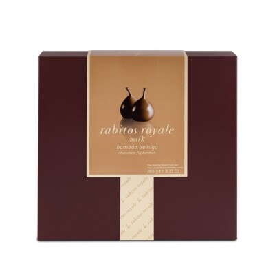 Rabitos Royale Milk Chocolate Covered Fig (15 Pieces / 265g)