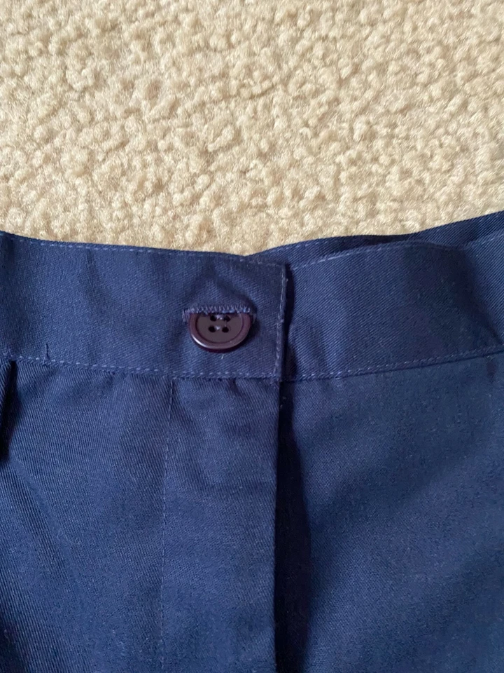 Pantalones cortos Cherokee Uniforme Niña Talla 19/20 Azul Marino (A7) Foto 3 de 4