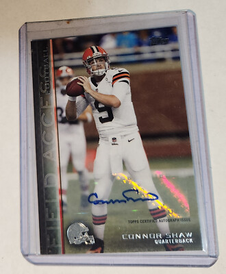 Connor Shaw 2015 Topps Field Access Autographs Football Card #28 Browns