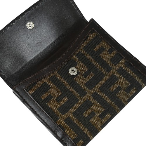 Fendi Brown Zucca Wallet Purse 2251-12671-009 194605 - Picture 5 of 7