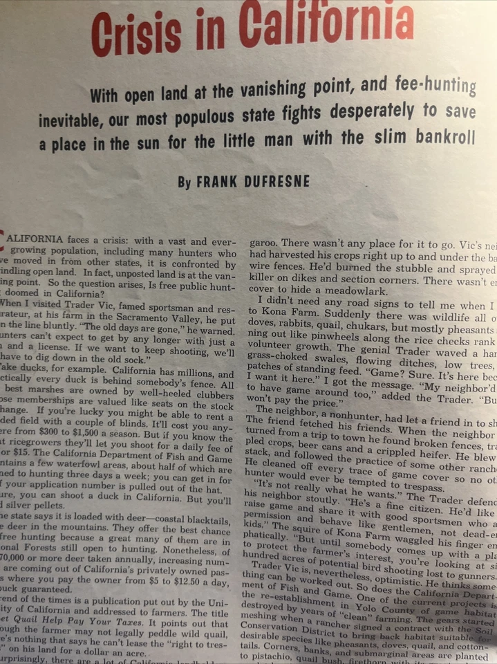 Field & Stream July 1963 Vintage Magazine Hunting Trout Fishing Camping Ads - Image 4 of 4