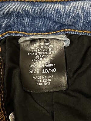 Tahari Jame Roll Cuff Skinny Jeans Womens Size 10/30 | eBay
