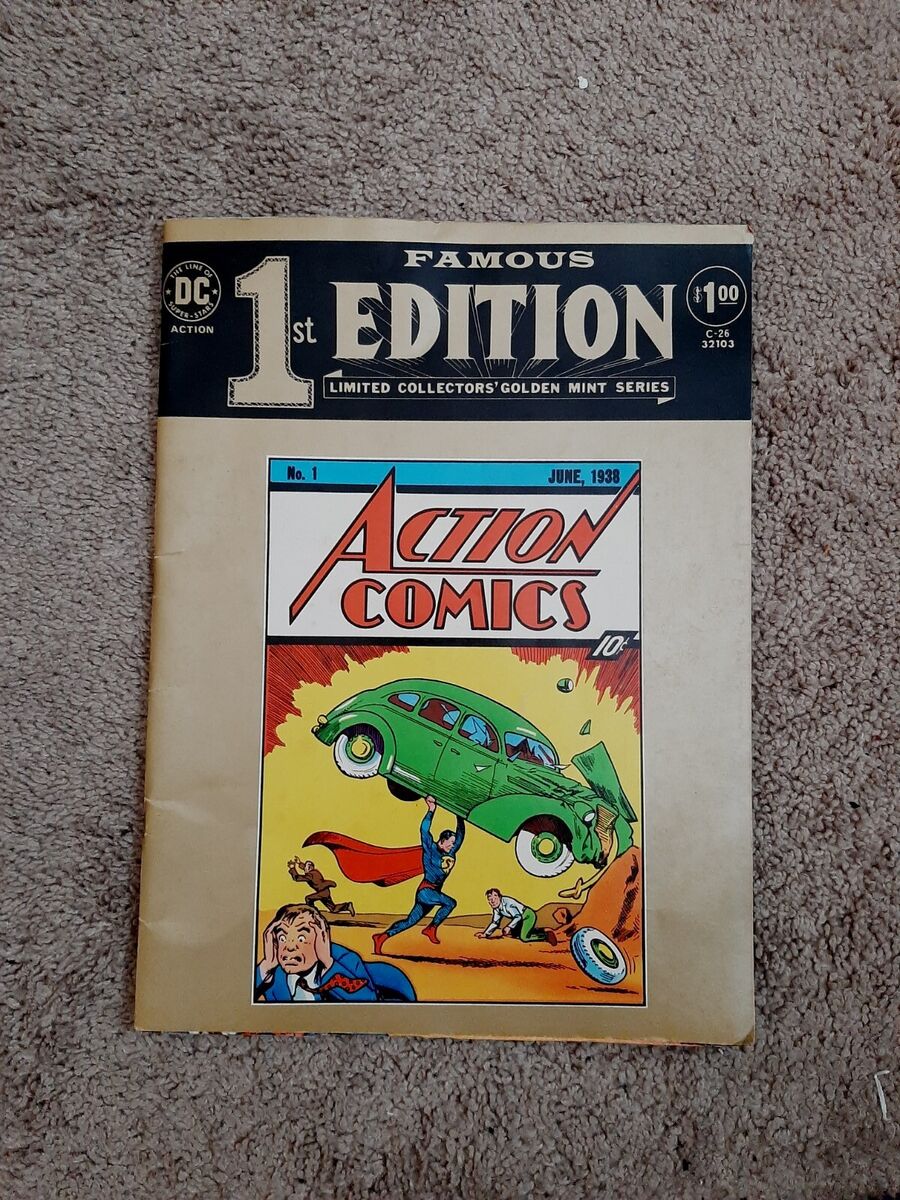 DC Famous 1st Edition Limited Collectors Golden Mint Series DC Famous 1st Edition Limited Collectors Golden Mint Series