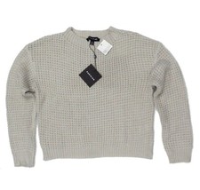NWT - PARISIAN Women's 'COORDINATING FISHERMAN' Stone STRETCH KNIT SWEATER - 8