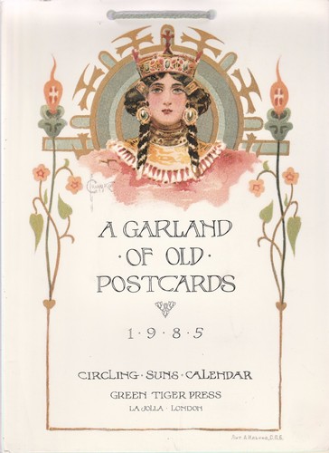 1985 CALENDAR FEATURING "A GARLAND OF OLD POSTCARDS" - 第 1/2 張圖片