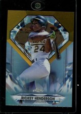 2022 Topps Chrome Update #DGC-20 Rickey Henderson Diamond Greats Die Cuts