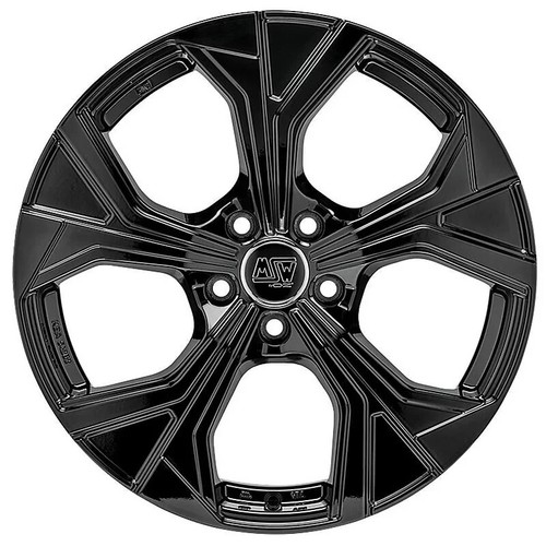 4 Cerchi in lega compatibili Ford C-Max Edge Focus Kuga Puma Transit da 18" BLK - Foto 4 di 4