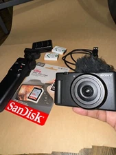 Sony ZV-1F 20.1MP 4K f/2 Vlogging Digital Camera - Black