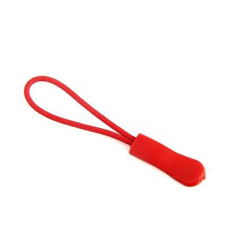 10PCS Zip Pullers Zipper Pulls Replacement Broken Zip Cord Suitcase Bag Black - Foto 6 di 15