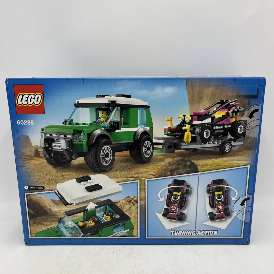 LEGO City 60288 Race Buggy Transporter – Great Vehicles – Brand New - Image 3 of 4