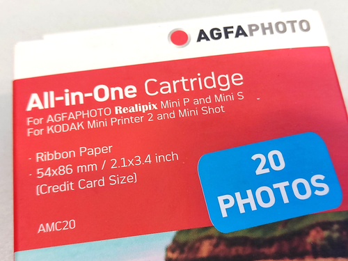 AgfaPhoto AMC20 Mini Cartridge Foto 54x86mm für KODAK MINI 2 Instant + Shot - 第 1/3 張圖片