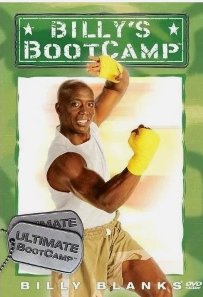 BILLY BLANKS ULTIMATE BILLY'S BOOTCAMP EXERCISE FITNESS REGION 0 DVD NEW SEALED