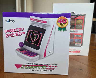 Taito Egret II Mini + Taito Egret II Arcade Collection Part 1 Neu