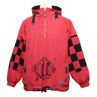 Proline, Anorak, Größe: S, Rot/Schwarz, Baumwolle/Polyester, Karo, Herren #YXs