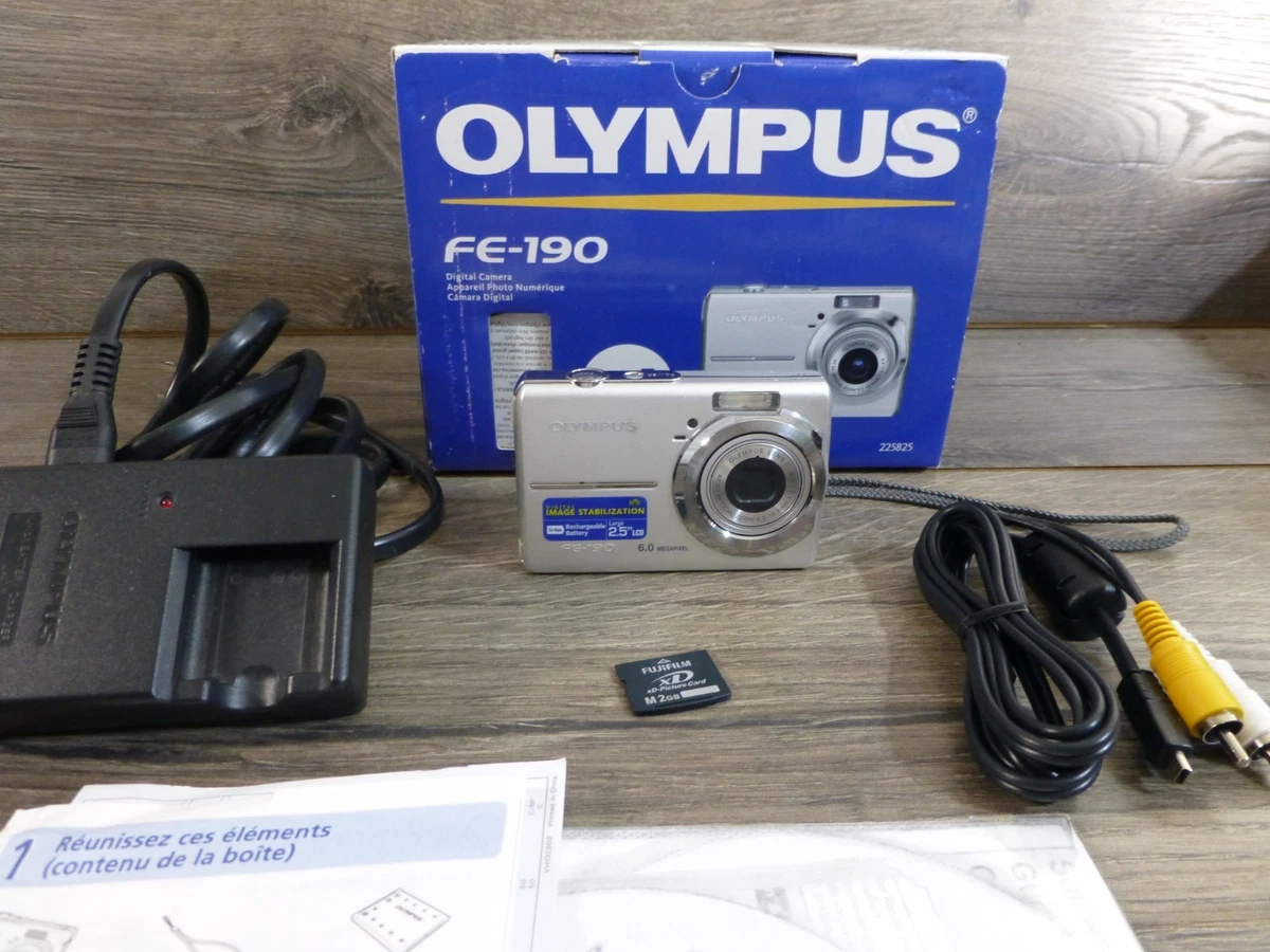 Olympus FE Digital Olympus FE-190 1-4.9x Digital Zoom Cameras for