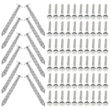  100 Pcs Self-tapping Screws Floorboard Nails Skirting Carpet Trim Fasteners