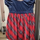 Little girl Red/Blue dress