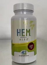 Hem Hero® Extra Strength – Natural Hemorrhoid Relief and Vein Support 42 Caps