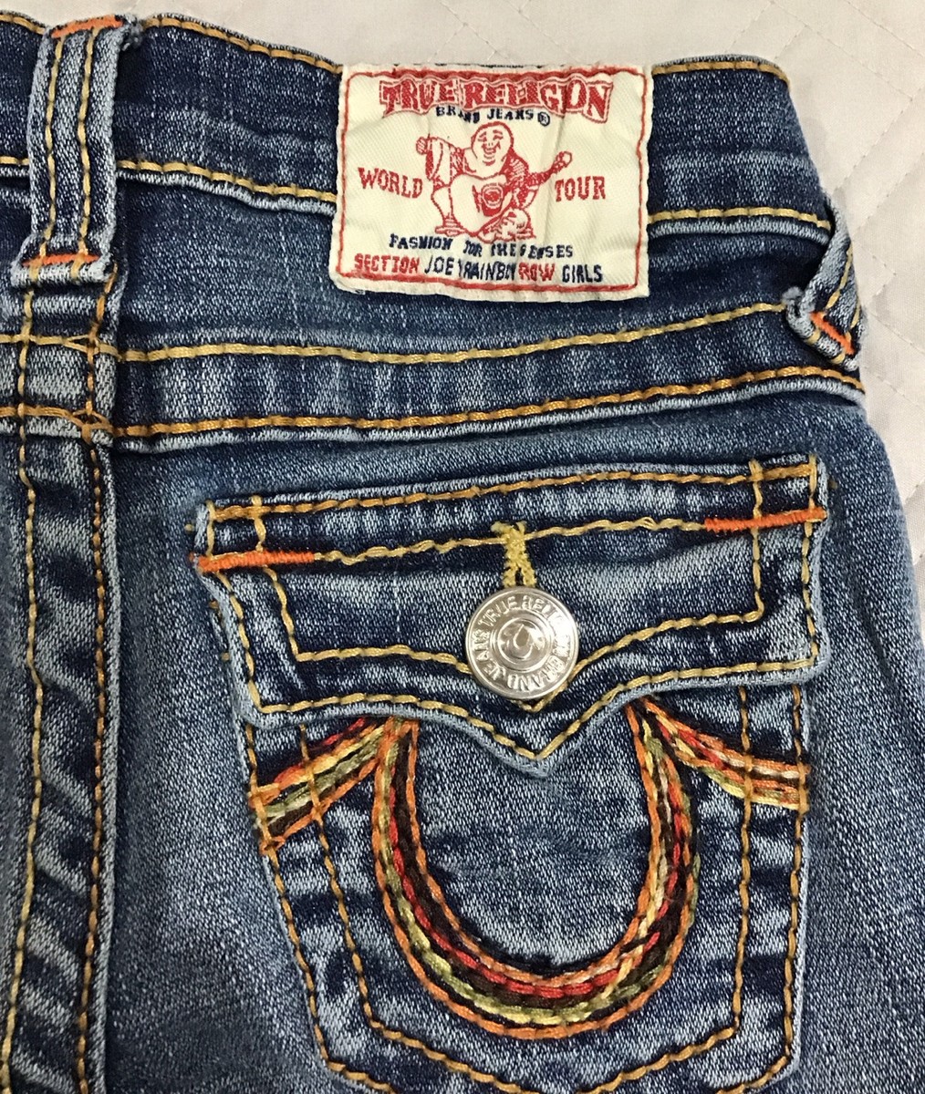 パンツ TRUE RELIGION JOEY BIGT rainbow s-l400.jpg