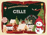 Holzschild 30X40 Cm WeihnachtsgrüßE Aus Celle Weihnachten Fest Deko Geschenk Hol