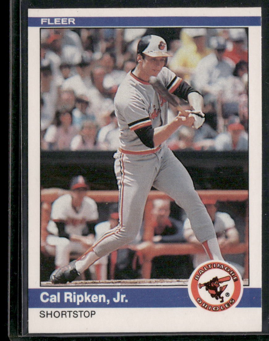 1984 Fleer #17 Cal Ripken, Jr.