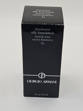 Brand New ORIGINAL FORMULA Giorgio Armani Luminous Silk Foundation - 4.5 - 1 oz
