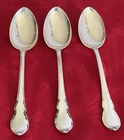 Lunt sterling Modern Victoria lot of 3 5 o'clock spoons 5 3/4" MINT