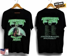 2 sided Testament "Greenhouse Effect" T-Shirt, metal band shirt TE4079