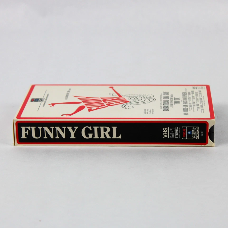 Funny Girl 1985 RCA Columbia Pictures VHS 1968 Musical Comedy Film Foto 3 de 4