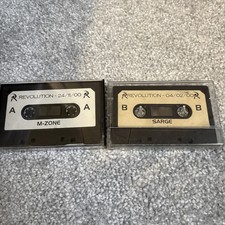 uprising revolution tape cassettes x2 00s dizstruxshon rave