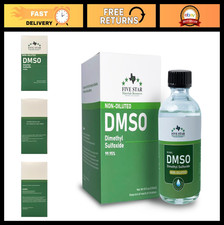 99.95 Pure DMSO Liquid - 8 oz Undiluted, Odorless, Premium Glass Bottle