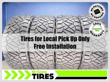 4 Nitto Ridge Grappler Lt28555r22 Used Tires 10.032 Tread No Patch 2855522